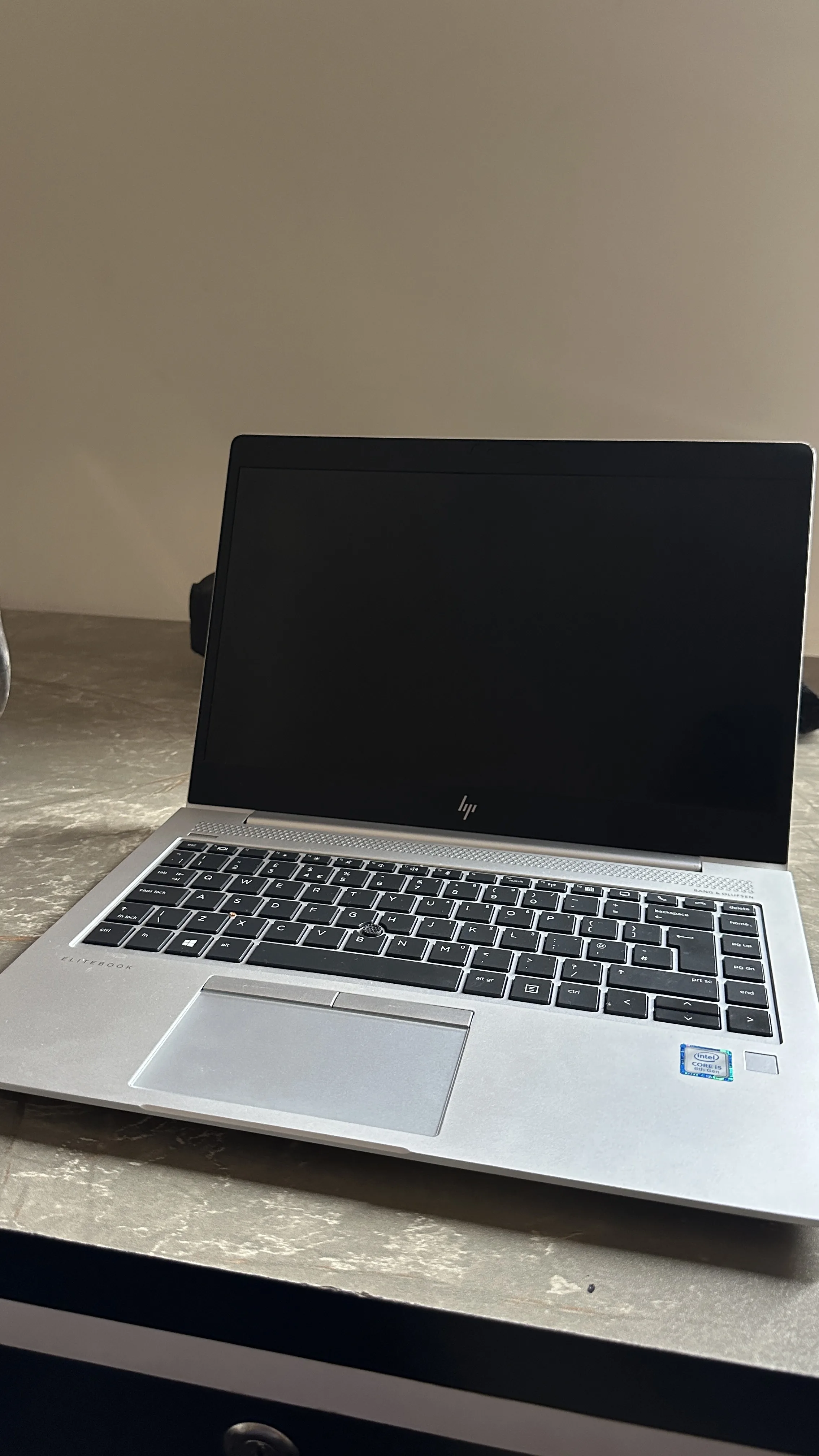 HP laptop elite book core i5 8th generation