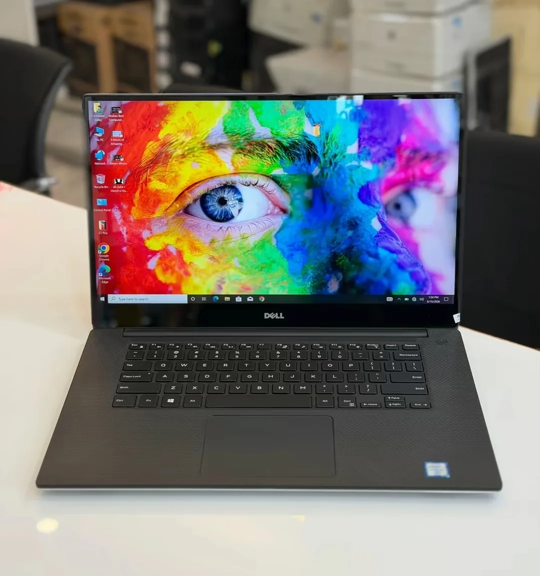 Dell Presision 5520 i7.7th gen 16/256