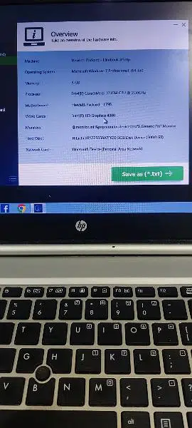HP Elitebook 8470p core i5 3rd gen