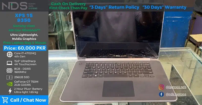 laptop | Dell XPS 15 9350/dell laptop | core i7 | graphics card laptop