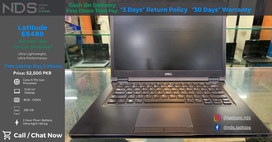 laptop | Dell Latitude E5480 | dell laptop | core i5 | 7th generation