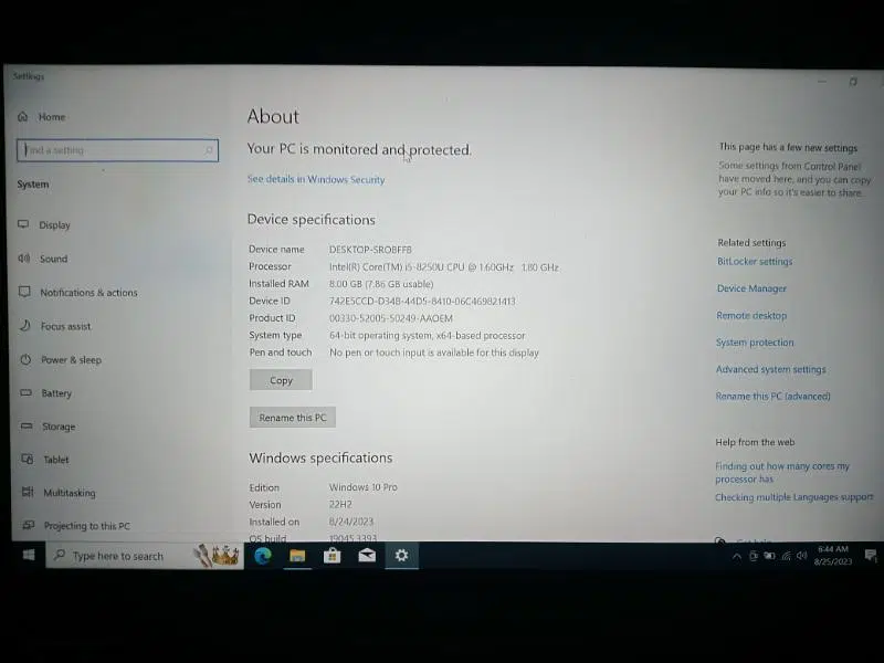 Dell core i5 8th gen exchange possible rate fix non-negotiable