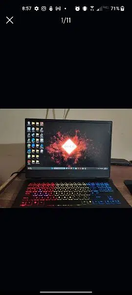 Hp Omen 16 12th generation RTX3050ti 16gb ram 1tb nvme ssd