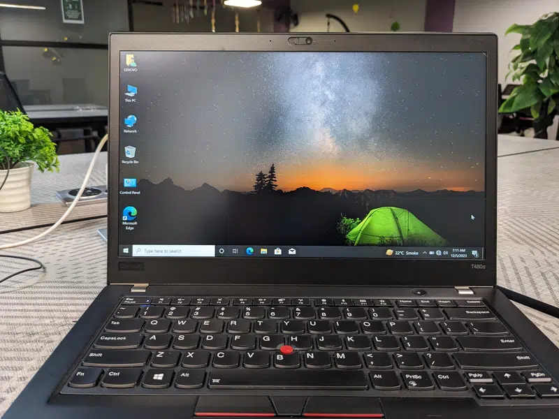 Lenovo Thinkpad T480s | 16/256 | Core i5 8th Generation