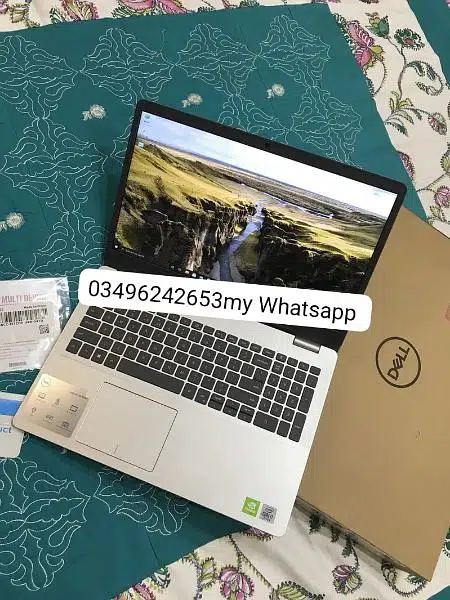 Dell laptop Intel core i7 generation 10th for with full box sath hoga