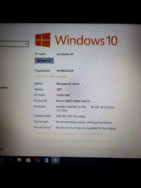 TOSHIBA LAPTOP CORE I3 3RD GENERATION