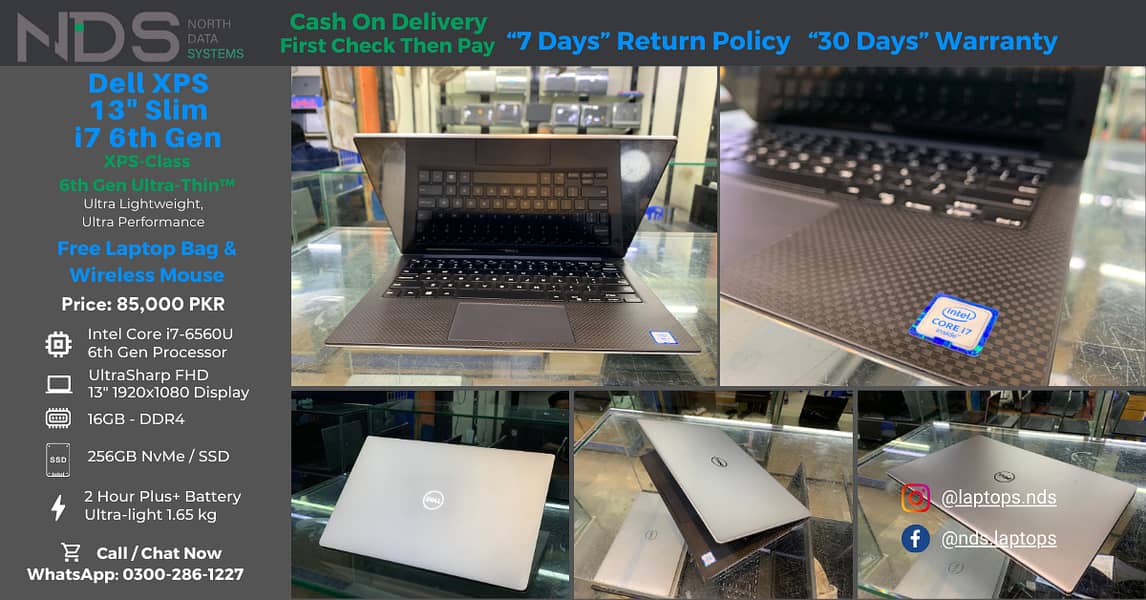 laptop | Dell XPS 13 | dell laptop | core i7 | 6th generation