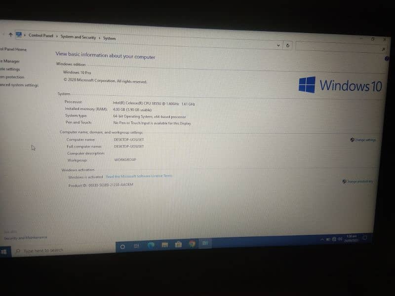 Hp laptop for sale