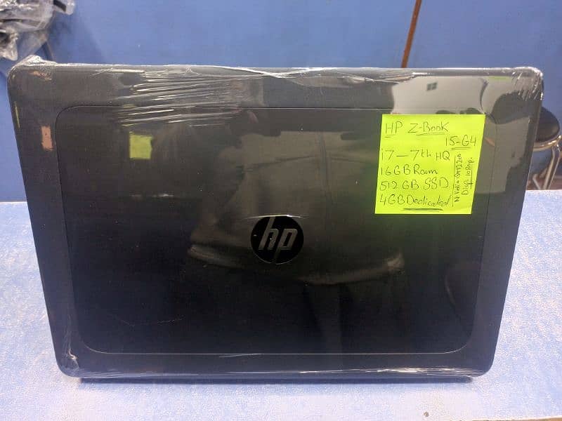 HP ZBook 15 G4 Core i7 7th HQ Gen 16GB Ram,512GB SSD, 4GB Dedicated
