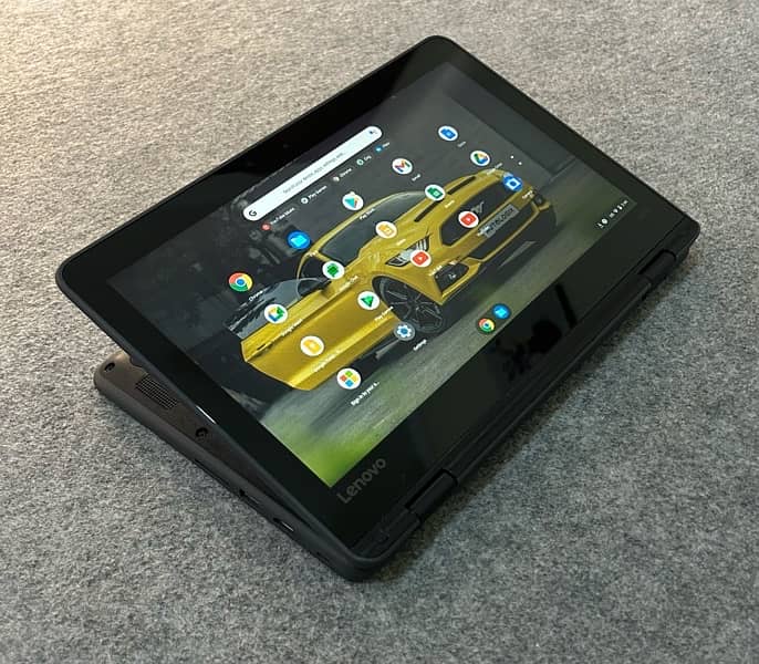 Lenovo 300e chromebook playstore Touchscreen 360x rotatable 4/32gb