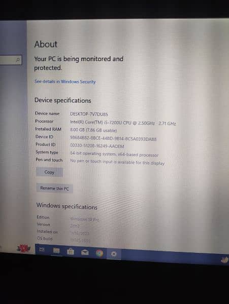 I5 7TH GEN LENOVO THINK PAD