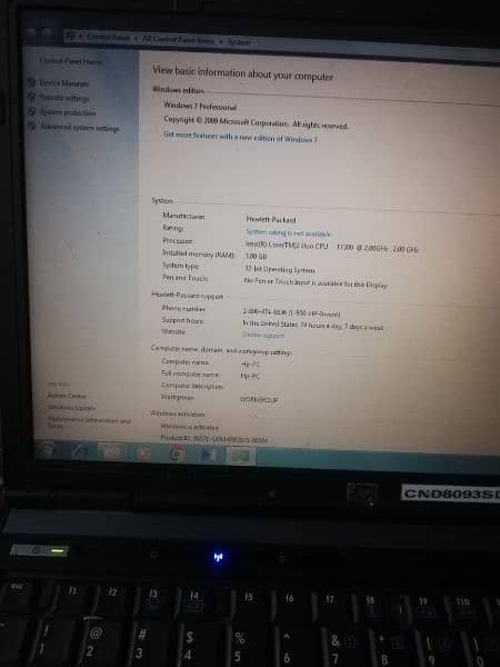 HP laptop 6910p. . . Exchange ho jaye ga
