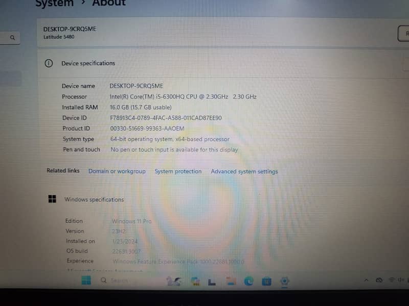 Dell Latitude 5480