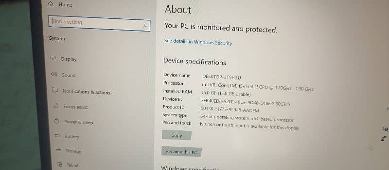 HP LAPTOP FOR SALE price fixed hai