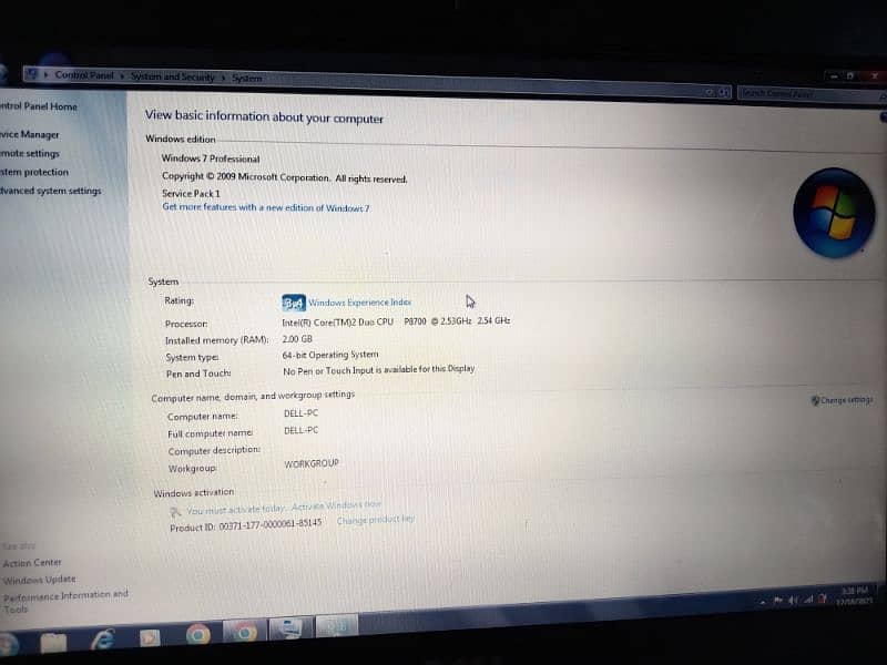 dell latitude E6400 core 2 due 2gb ram 320gb hard