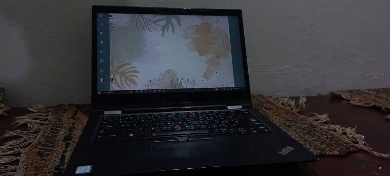 lenovo thinkpad laptop with tablet mode and touch