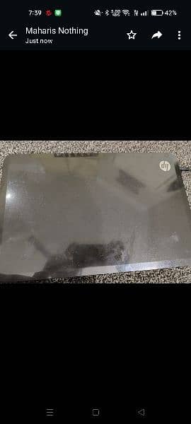 HP laptop window 7 for sale and exchange