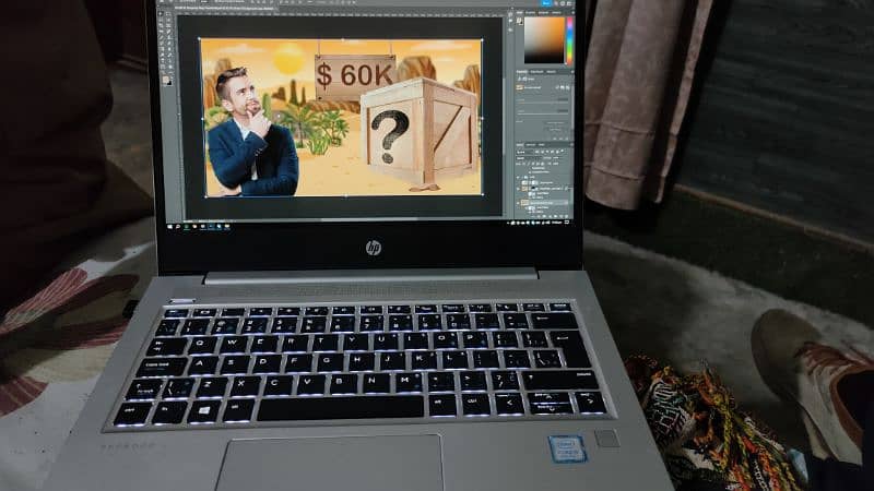 Hp Probook Laptop core i5 8th gen for sale in lahore