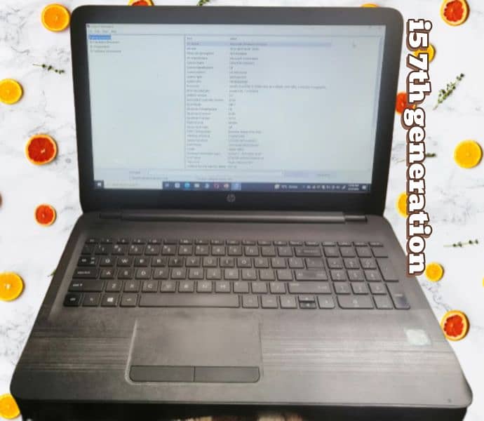 Hp i5 7th Generation with 256 ssd