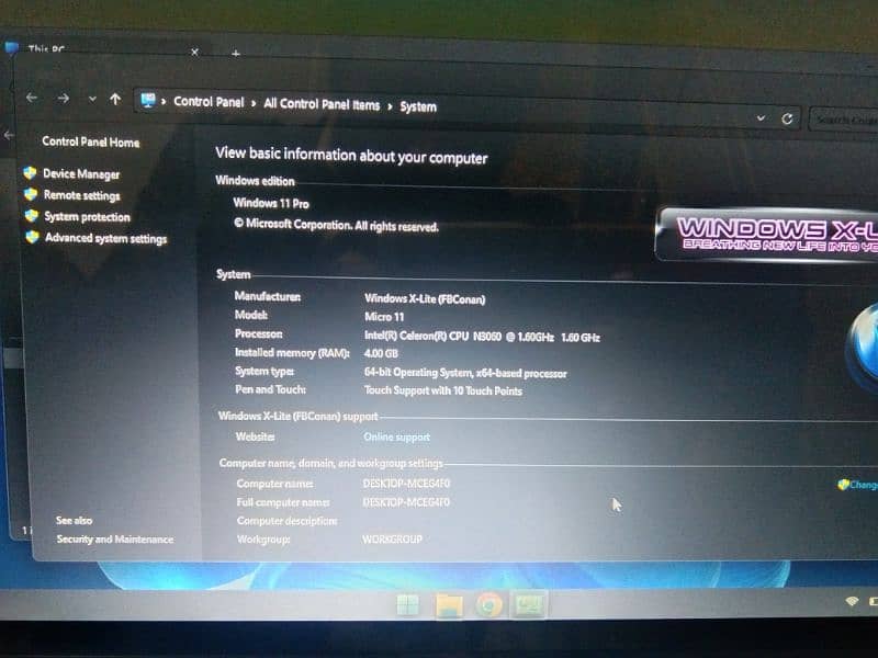 DELL CHROME BOOK WITH WINDOWS INSTALLED