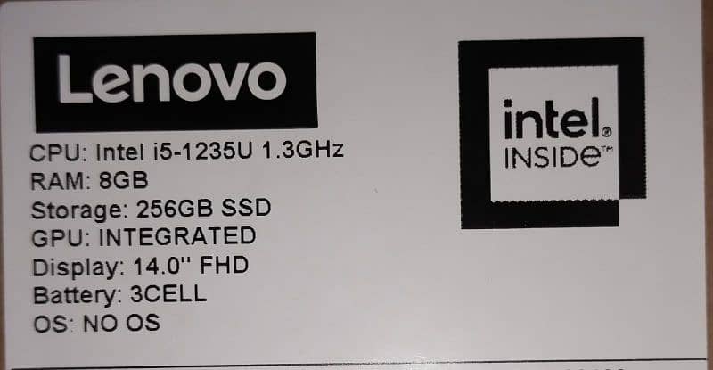 Lenovo (intel 15-1235U 1.3 GHz)