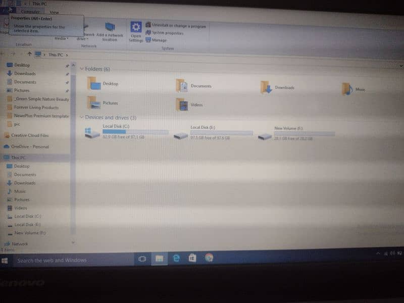 Lenovo Thinkpad T460i5 5th8gb ram256gb