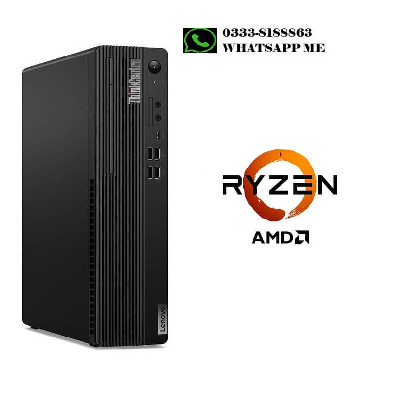 Lenovo ThinkCentre M75s Gen2 SFF Amd Ryzen 3 4350G Amd Vega 7 Graphics