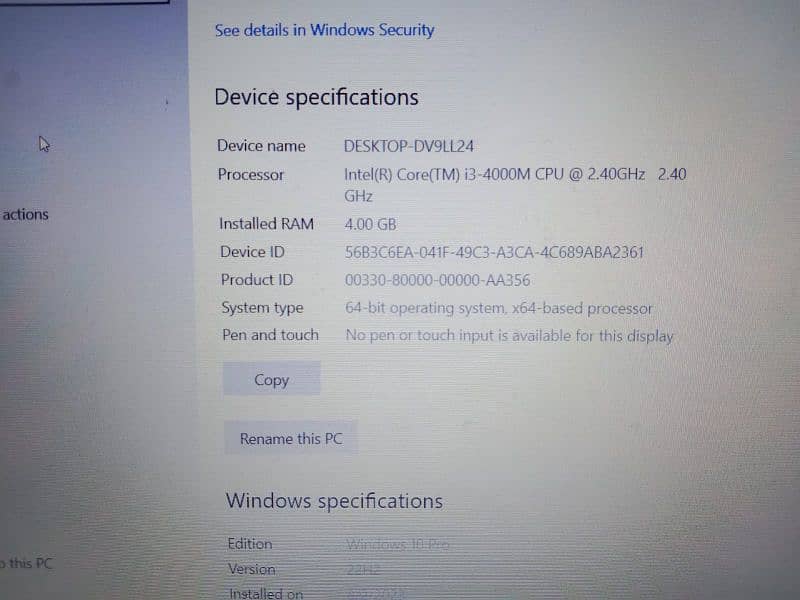 HP Probook 640 G1 | Core i3-4000M | 500GB HDD | 4GB DDR3 RAM