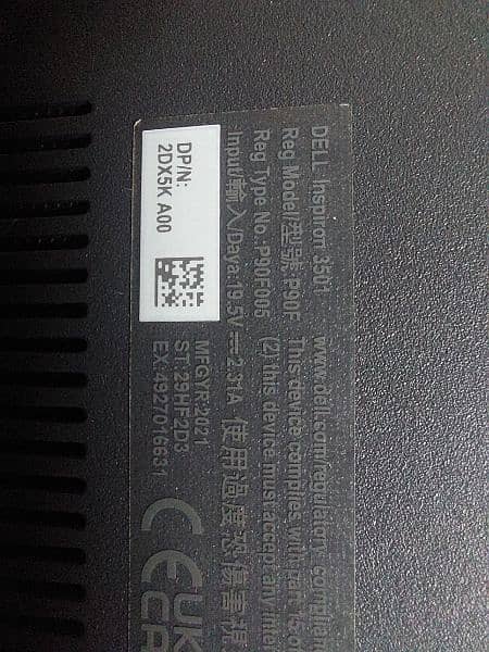 dell inspiron 3501 i5 11th gen 12gb ram 256gb ssd