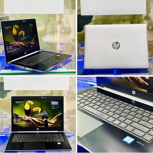 Hp probook G5 Core i5 8th Gen. 16gb ,128ssd,500hdd.