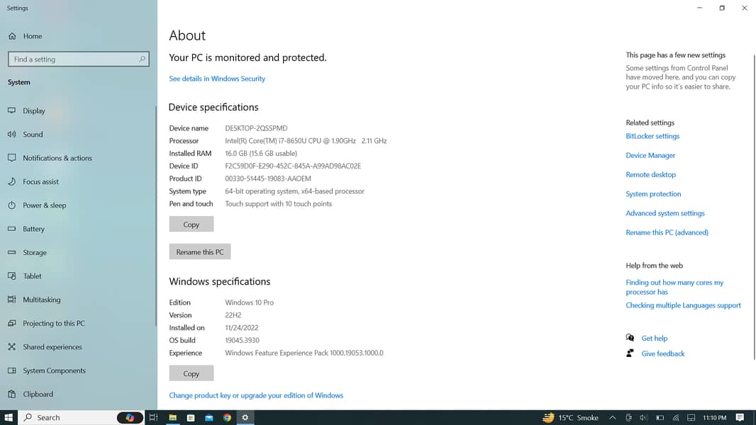 Lenovo X1 Carbon I7 8Th Gen