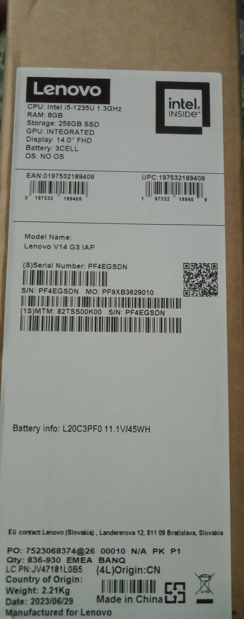 Brand New Laptop