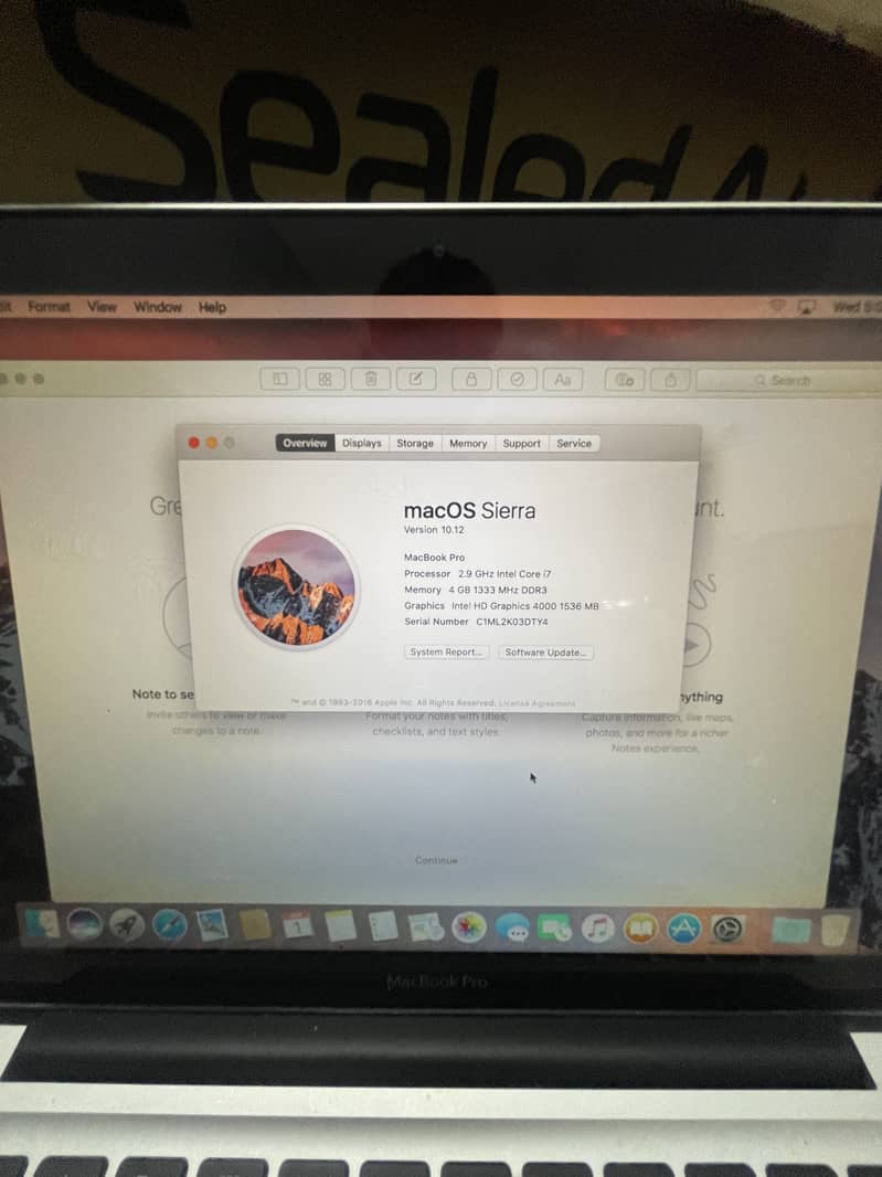 MacBook Pro 2012