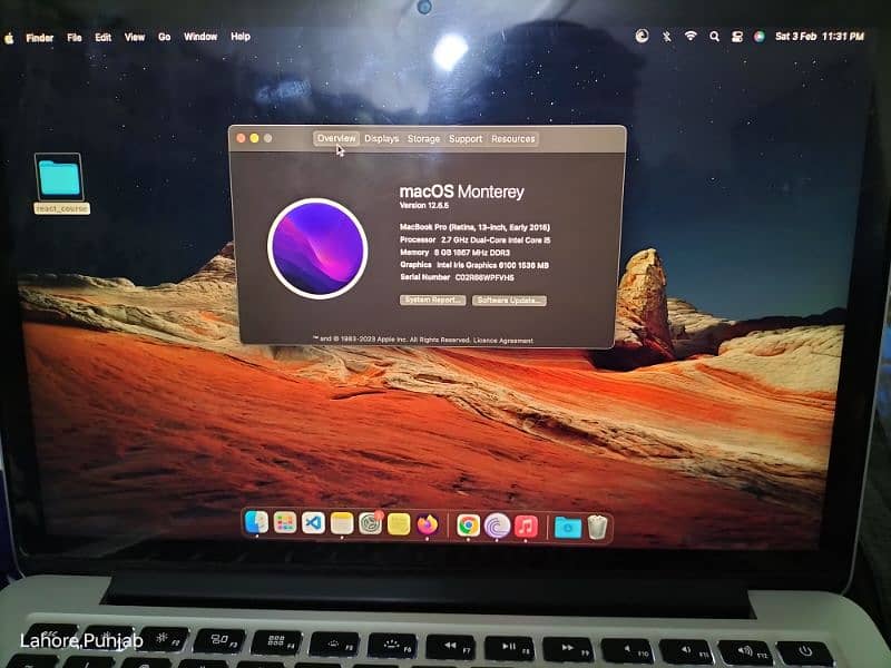 MacBook pro 2015