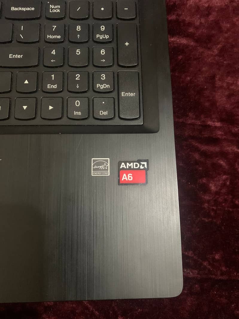 lenovo AMD A6 6th gen + Radeon R4 Graphics