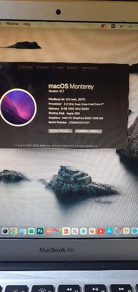MacBook Air 2017 13inch 8GB urgent sale