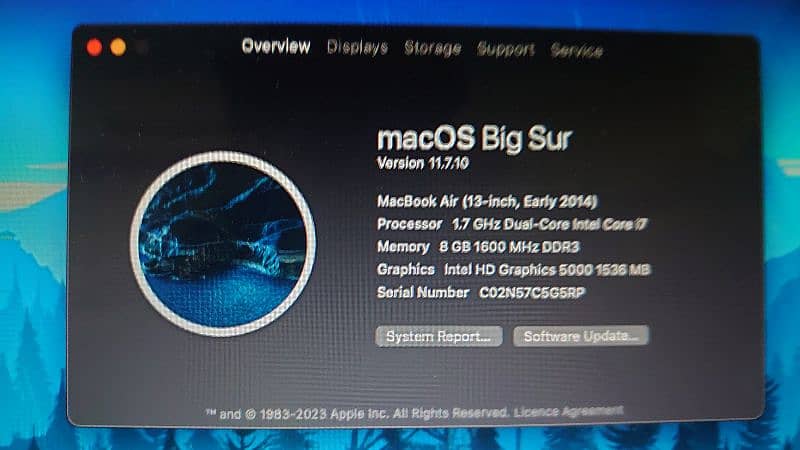 MacBook Air 2014 core i7