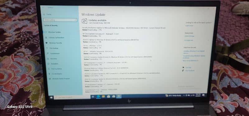 zbook fire fly g7 16 gb 256gb