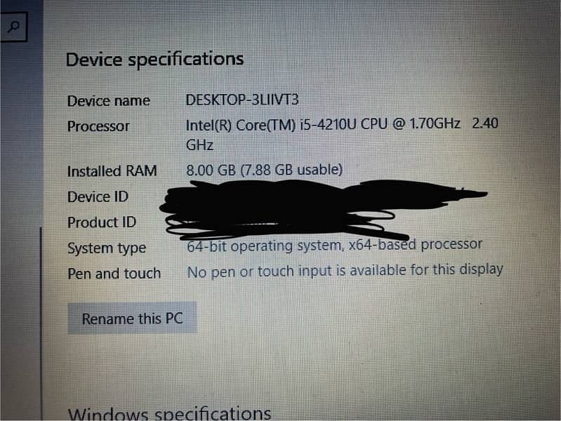Hp Intel Core i5 ProBook