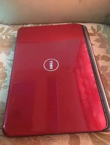 Dell Laptop Red Colour