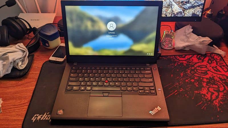 Lenovo A485 Ryzen 5 Pro laptop with Vega Graphics