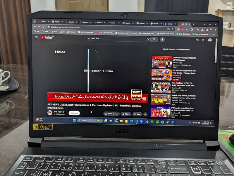ACER Nitro 5 CORE I5 10TH GEN GTX 1650TI