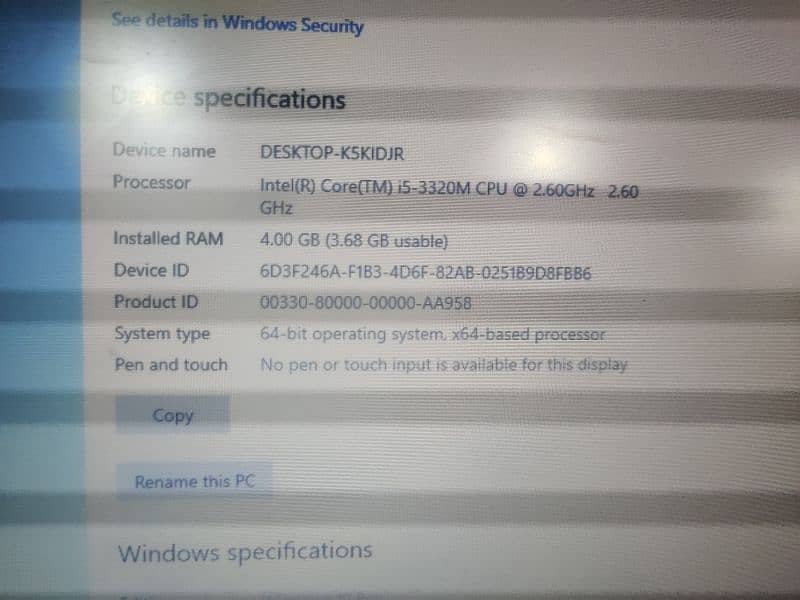 Lenovo laptop Thinkpad