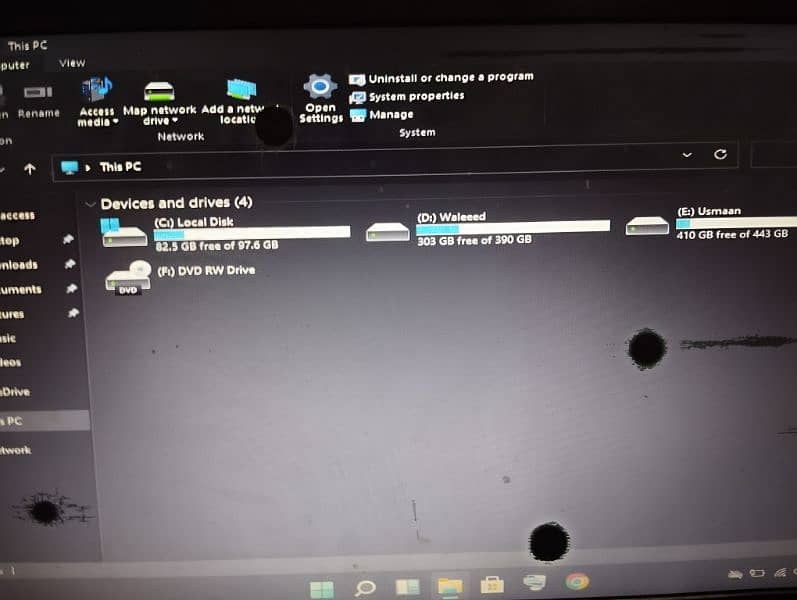 Lenovo i7 4th generation 6gb ram 1000gb hard