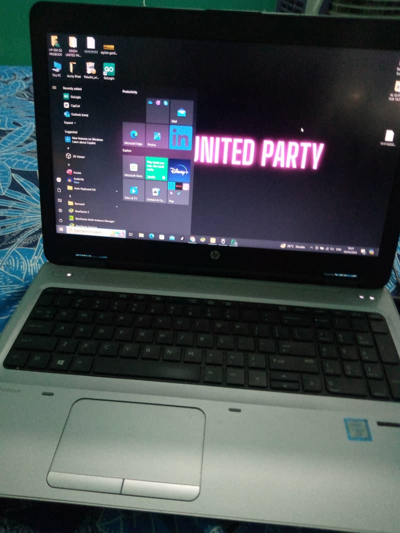 Hp laptop 650 G2 Core i7 6th genration