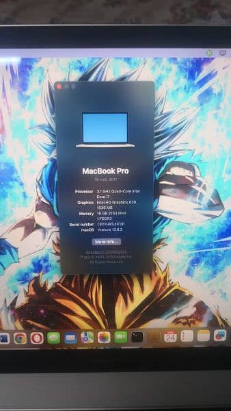 Macbook pro 2017 touchbar