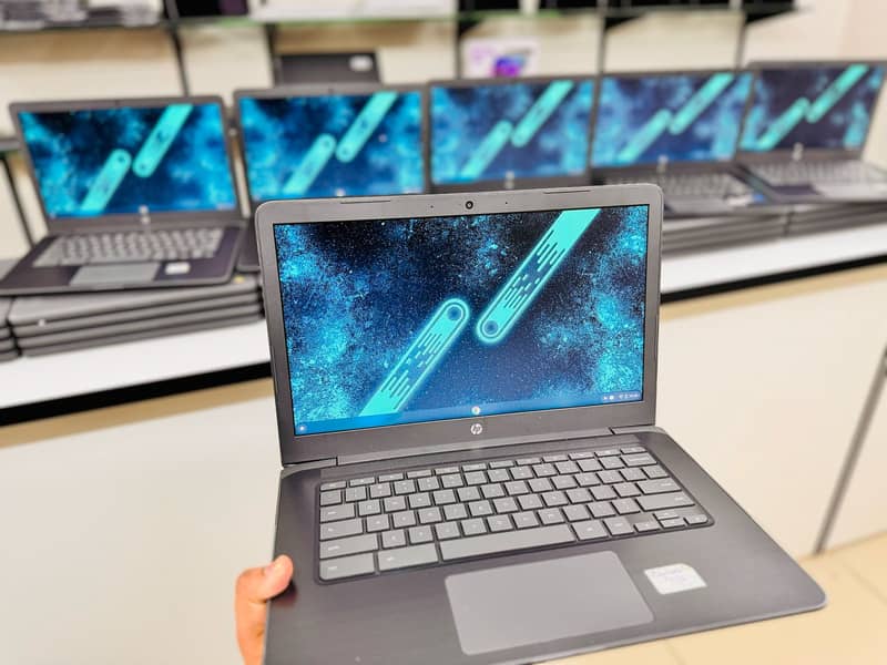 LAPTOP HP Chromebook 14 G5 16GB Rom Playstore Android used &new laptop