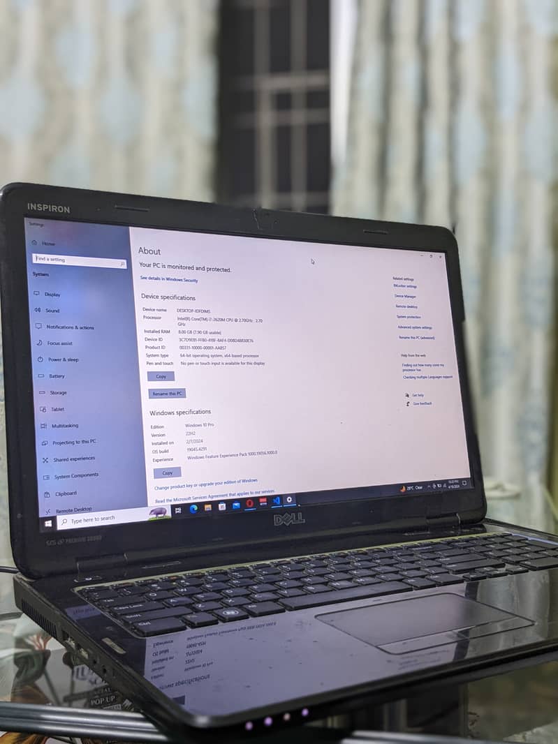 dell laptop core I7 2nd generation