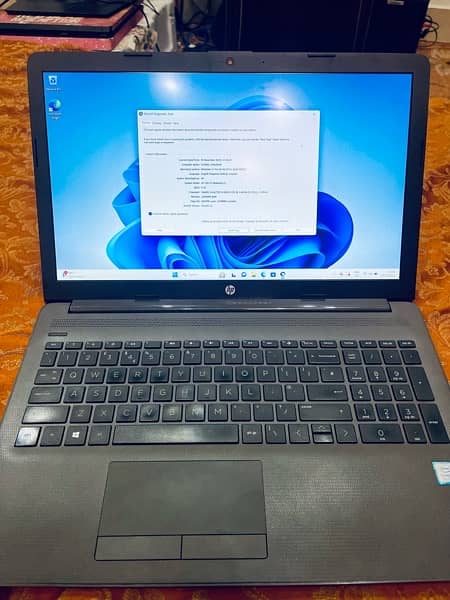 HP 250 G7 8th Gen i5 8 GB Ram 15 Inch Screen I