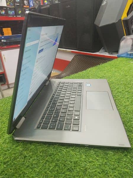 HP Zbook Studio x360, G5, touch Nvidea 4gb graphics